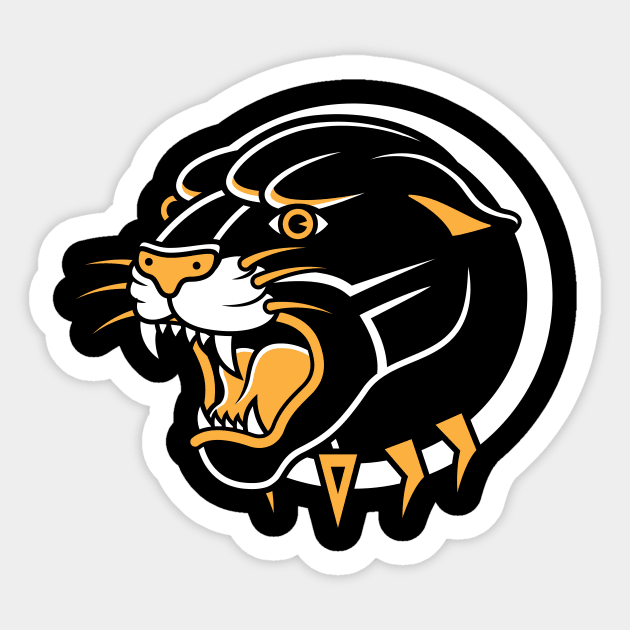 Black Panther Sticker by Woah_Jonny